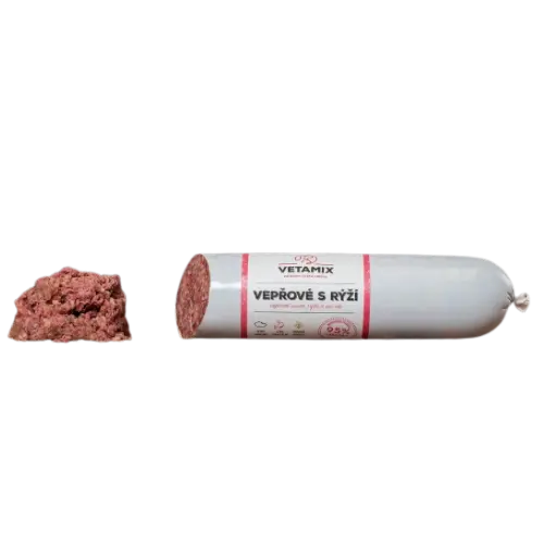 Barf - Vetamix -  Saláma bravčová s ryžou 850 g