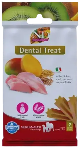 Pamlsok Farmina ND Tropical Selection Chicken Adult medium & maxi 100 g