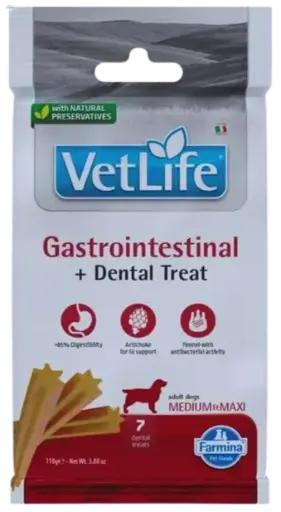 Pamlsok Farmina Vet Life Dog Gastrointestinal Adult medium & maxi 100g