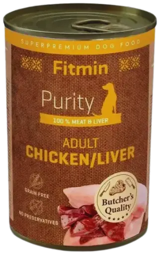 Fitmin dog Purity tin chicken 400g