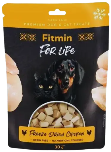 FFL dog&cat freeze dried chicken 30g Pochúťka lyofilizované kuracie mäso