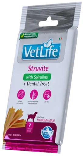 Pamlsok Farmina Vet Life Dog Struvite Adult medium & maxi 100g