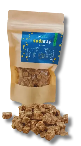 Sušibaf- krava kocky - 100g