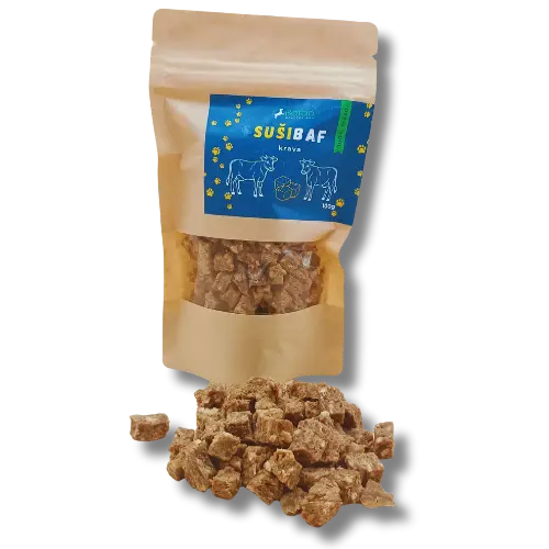 Sušibaf- krava kocky - 100g