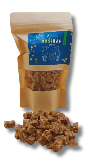 Sušibaf - jahňa kocky - 100g