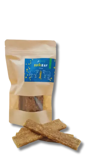 Sušibaf- krava prúžky - 100g