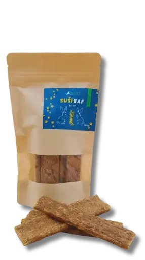 Sušibaf-zajac prúžky - 100g