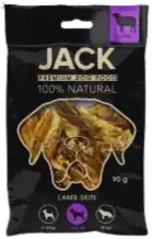 Pamlsok Jack jahňacia koža Jack 90 g