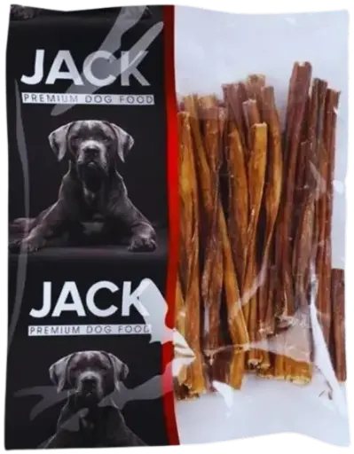 Pamlsok Jack sušené hovädzie črevá 80 g
