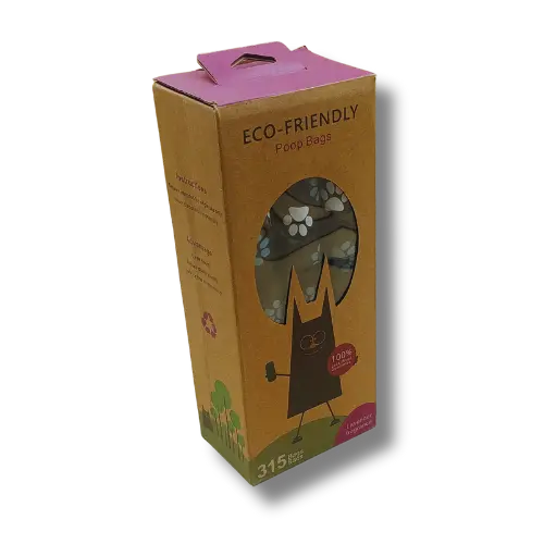 Rozložitelné sáčky na exkrementy 21 ks - Čierne