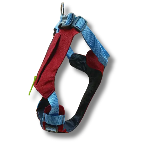 Postroj s vreckom - XL - Červený