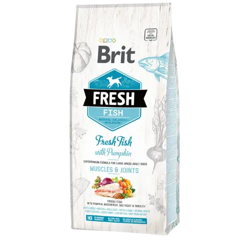 Brit Fresh Fish with Pumpkin Adult Large 2,5 kg