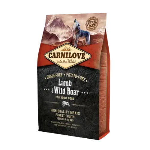 Carnilove Lamb & Wild Boar for Adult 4 kg