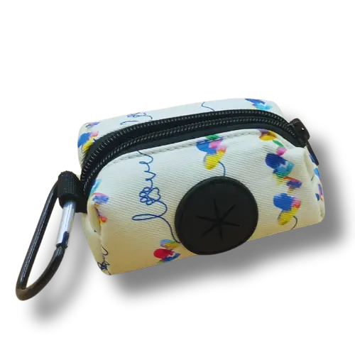 Zásobník na sáčky na psie exkrementy - 10x5x5cm - Srdce