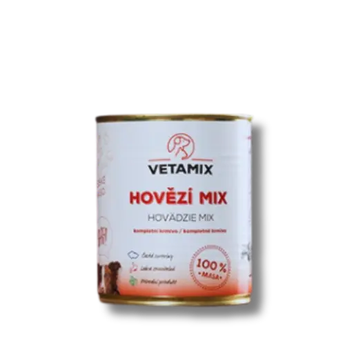 Vetamix - Hovädzí mix v konzerve 850 g
