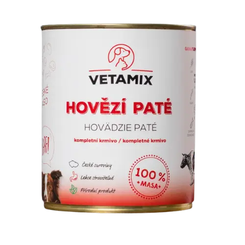 Vetamix - Hovädzie paté 850 g