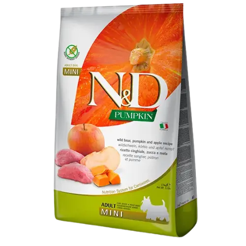 Farmina N&D Pumpkin Adult Mini Boar & Apple 7kg