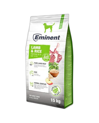 [OBC007955] Eminent Dog Puppy Lamb & Rice 15 + 2  kg