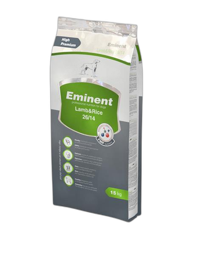 [OBC007956] Eminent Dog Lamb & Rice 15 + 2 kg
