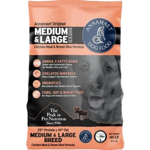 [OBC008899] Annamaet dog Encore 25% protein 18,14 kg