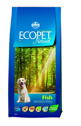 [OBC010130] Farmina MO P ECOPET dog adult medium, fish 12 + 2 kg