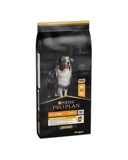[OBC011065] ProPlan MO Dog Adult All Size Light/Sterilised kura 14 kg