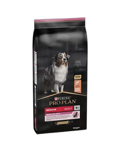 [OBC011694] ProPlan MO Dog Adult Medium Sensitive Skin losos 14 kg