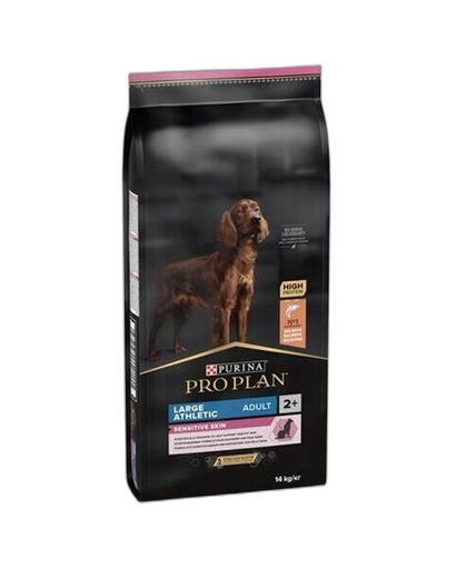 [OBC014430] ProPlan MO Dog Adult Large Athletic Sensitive Skin losos 14 kg
