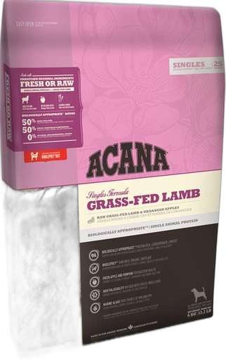 [OBC014443] ACANA Singles Grass-Fed Lamb 17 kg