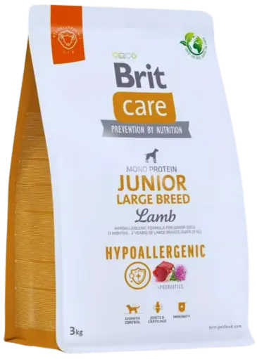 Brit Care Dog Hypoallergenic Junior Large Breed, 3 kg