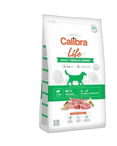 [OBC019479] Calibra Dog Life Adult Medium Breed Lamb 12 kg