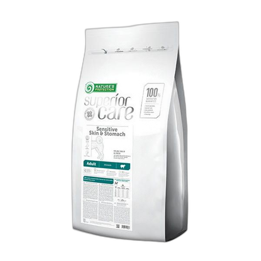 [OBC019625] Natures P Superior care dog GF adult Sensitive skin&stomach lamb all breeds 10 kg