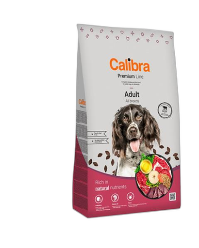 [OBC020470] Calibra Premium Line Dog Adult Beef NEW 12 kg