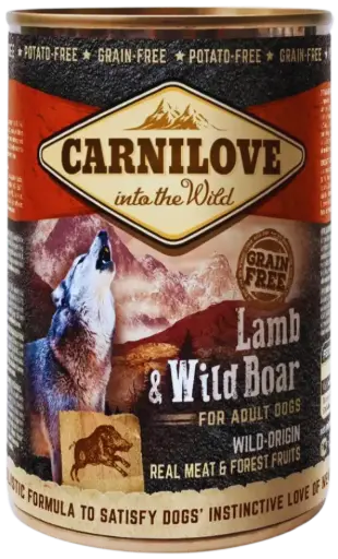 Carnilove Can Dog Wild Meat Lamb & Wild Boar 400 g