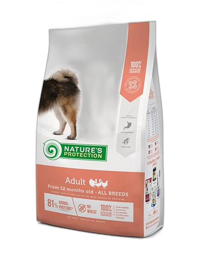 [OBC020489] Natures P dog adult all breed poultry 12  kg