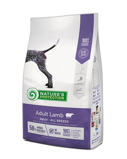 [OBC020491] Natures P dog adult all breed lamb 12  kg