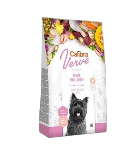 [OBC020732] Calibra Dog Verve GF Senior Small Chicken & Duck 6 kg