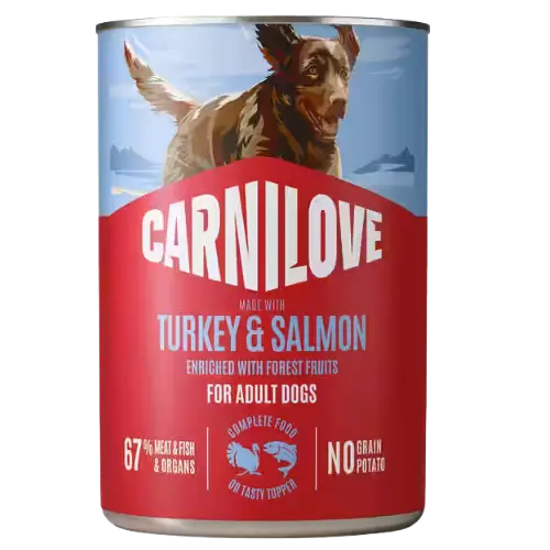 Carnilove Can Dog Wild Meat Salmon & Turkey 400 g