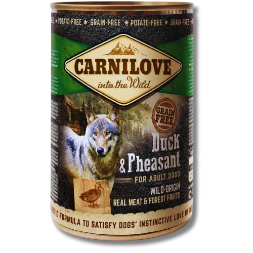 Carnilove Can Dog Wild Meat Duck & Pheasant 400 g