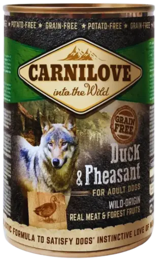 Carnilove Can Dog Wild Meat Duck & Pheasant 400 g