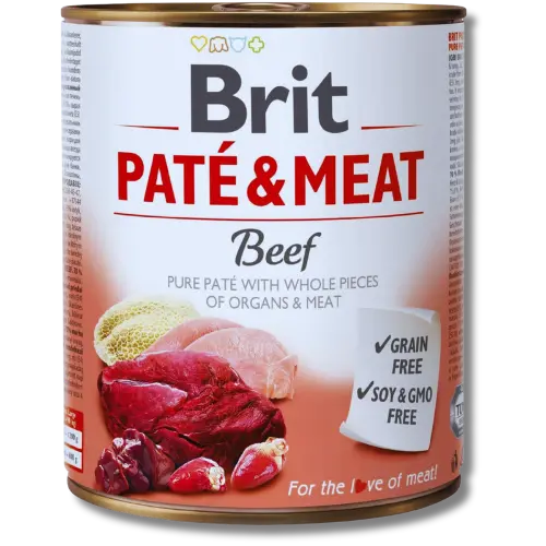Brit Paté & Meat Beef 800 g