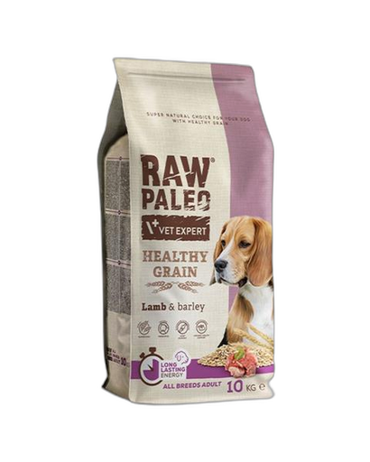 [OBC023960] VetExpert Raw Paleo adult Healthy Grain Lamb & Barley 10 kg