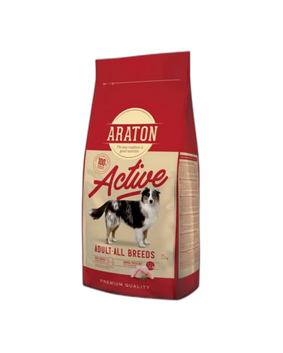 [OBC024531] ARATON dog adult active all breed poultry 15 kg