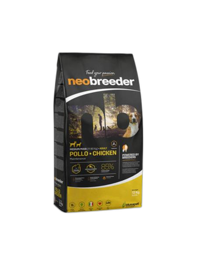 [OBC024657] Alleva NEO BREEDER dog adult medium & maxi chicken 12 kg
