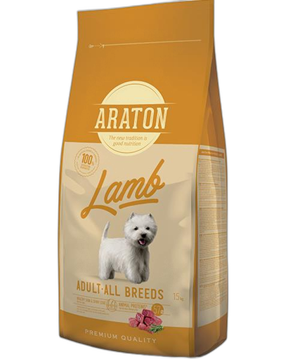 [OBC025101] ARATON dog adult lamb 15+1 kg