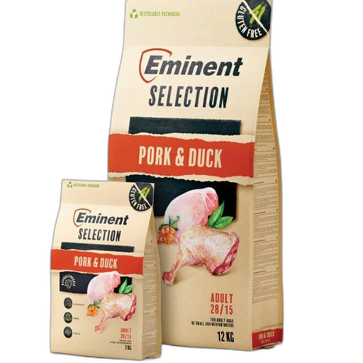 [OBC026279] Eminent dog Selection Adult Pork & Duck 12 kg