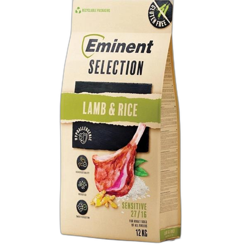 [OBC026284] Eminent dog Selection Sensitive Lamb & Rice 12 kg