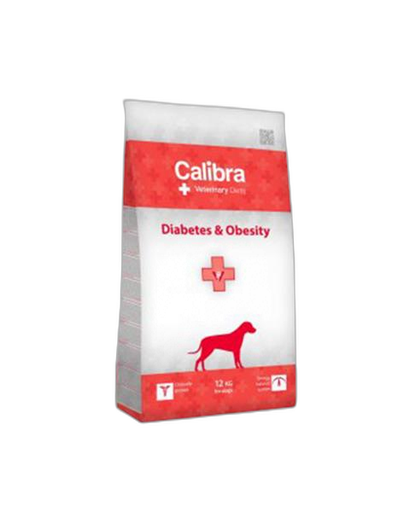 [OBC021172] Calibra Vet Diet Dog Diabetes & Obesity 12 kg  NEW