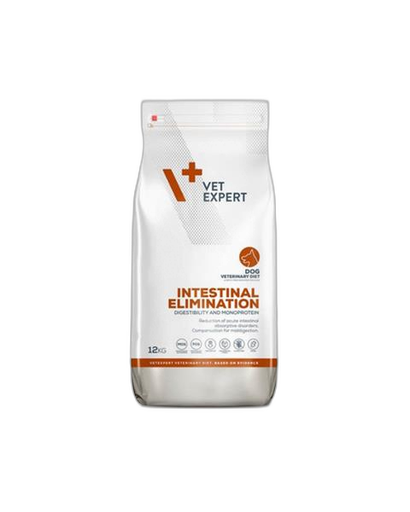[OBC022867] VetExpert VD dog 4T Intestinal Elimination Low fat 12 kg