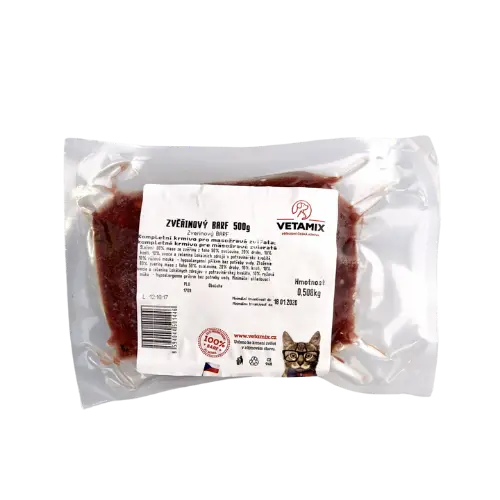  Barf - BARF Zverinové menu 0,5 kg